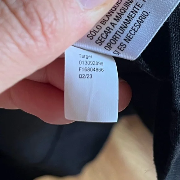 Universal Thread Black Linen Midi 3/4 Puff Sleeve Ruched Peasant Dress‎ … - Picture 10 of 10